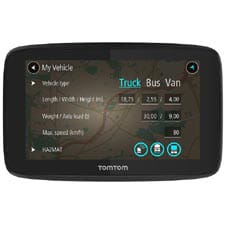 GPS bäst i test 2023 för lastbil - TomTom Go Professional 520